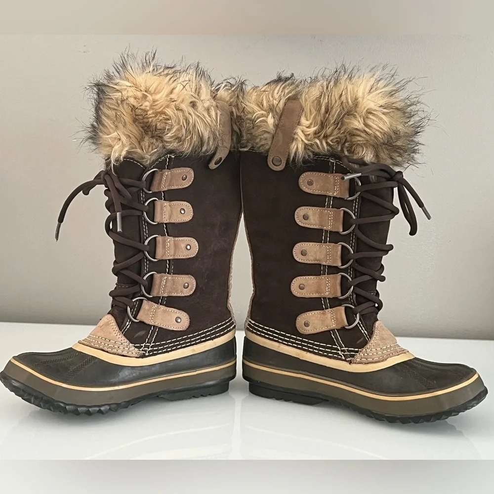 Sorel Joan of Arctic‎ Winter Lace Up Boots 5